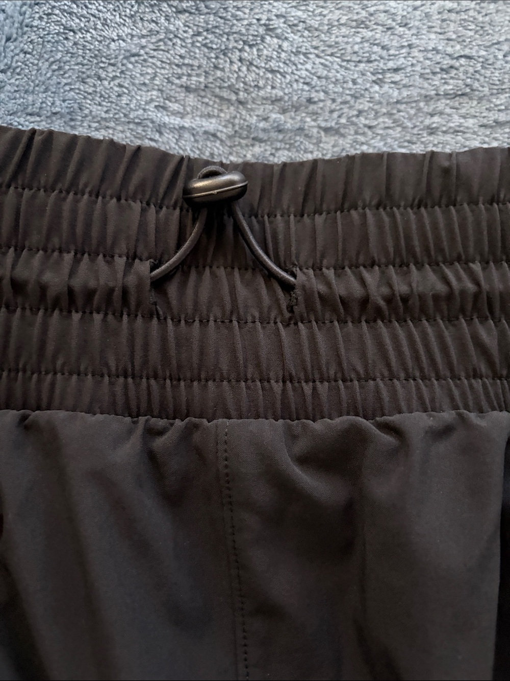 all in motion Black Athletic Shorts with Neon Yellow Tag - Picture 7 of 9
